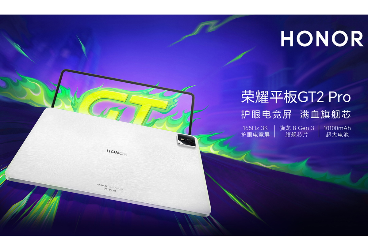 Honor Pad GT 2 Pro: Tablet Gaming 165Hz, Baterai Jumbo!