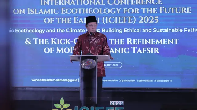 ICIEFE 2025: Menteri Agama Ajak Jaga Alam, Bukan Eksploitasi