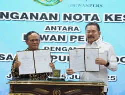 Kerja Sama Jaksa Agung-Dewan Pers: Hukum Tegas, Pers Merdeka