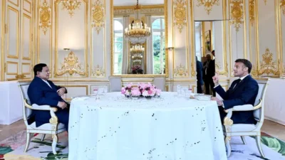 Prabowo Subianto: Makan Malam Eksklusif Bersama Presiden Macron di Élysée