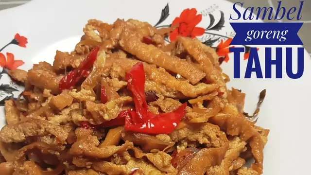 Rahasia Sambal Goreng Tahu Lezat Pendamping Rawon Sempurna